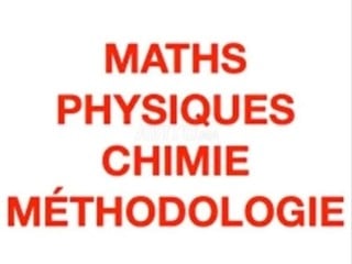 Cours particuliers en mathématiques et physique chimie à domicile